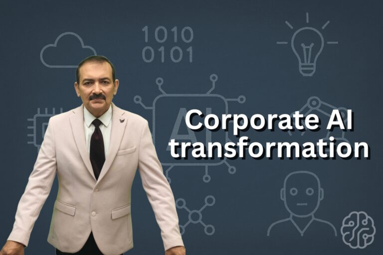 Corporate AI transformation