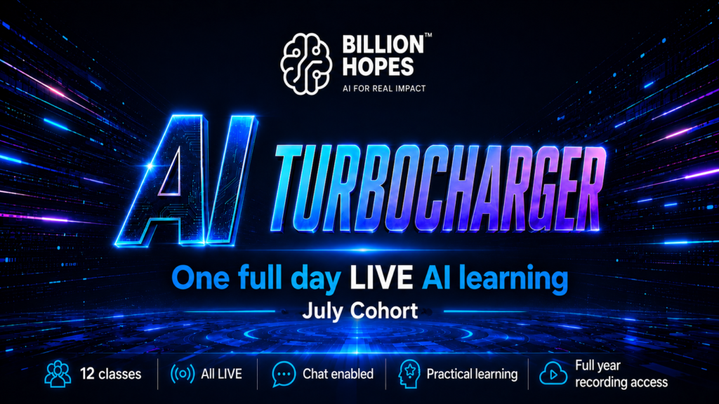 AI Turbocharger July Cohort