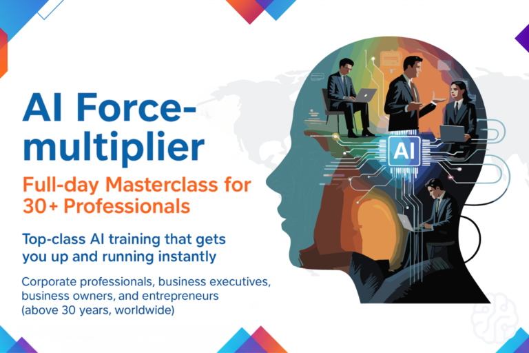 AI Force-multiplier – Full-day Masterclass