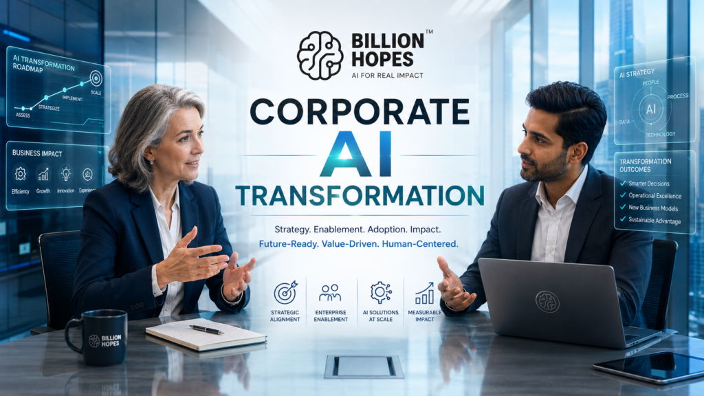 Corporate AI transformation
